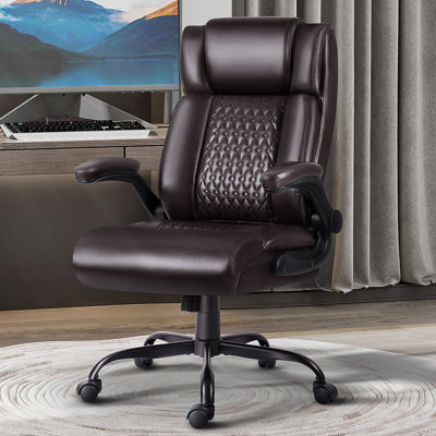 Big And Tall Executive Office Chair by Lark Manor