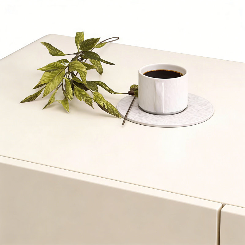 Table basse moderne de luxe minimaliste, H 13,77 po x L 39,37 po x l 19,68 po
