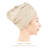 100% Cotton Hair Towels, Hair Turban Towel Wrap Long Curly Hairs-1446598501