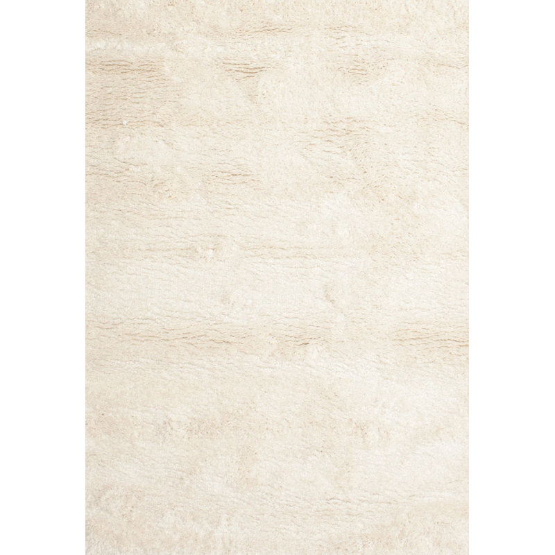 Tapis de la surface crème en laine touffeté à la main Mauston