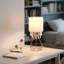 Lampe de table 22,8 po avec cristal