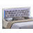 Elegant Silver Champagne Glam Full Bed-1153659950