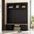 Zorindale Hall Tree Storage Cabinet - Farmhouse, Wood Grain Bench