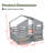 Full Size House Loft Bed With Roof, Windows,4 Storage Drawers,Ladder,Safety Guardrails-652423716