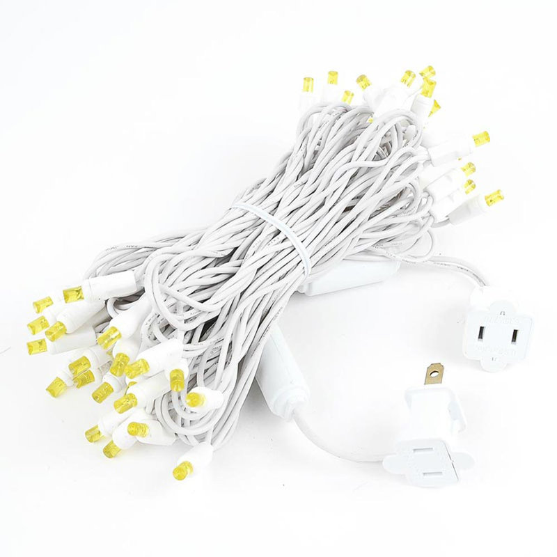 Guirlande lumineuse 50 lumières, Jaune