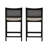 Donner Cane Back Upholstered Seat Count Bar Stool-89284722-89284724