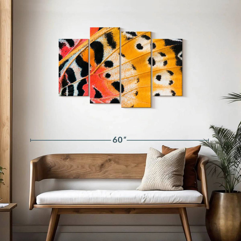 Brampt Butterfly Wing, 27" H x 43" W