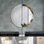 Huldar Glass Flat Wall Mirror