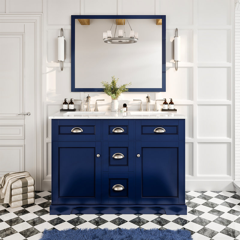 Didomenico 48" Double Bathroom Vanity Set