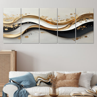 Art moderne abstrait sur toile
