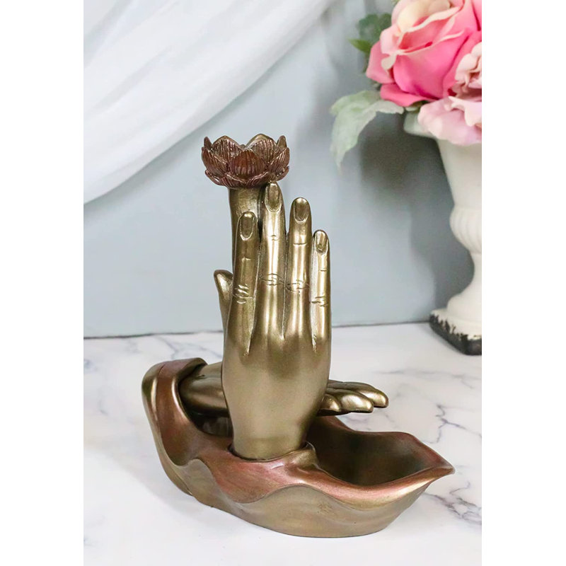 Figurine de brûleur d'encens Zen Yoga Bouddha