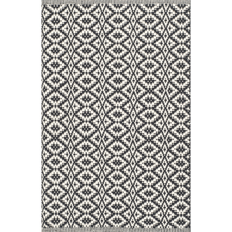 Whyte Hand Woven Cotton Ikat Rug
