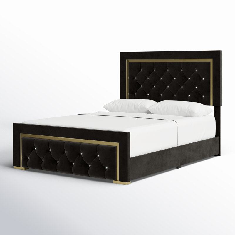 Crossett Upholstered Bed, Full
