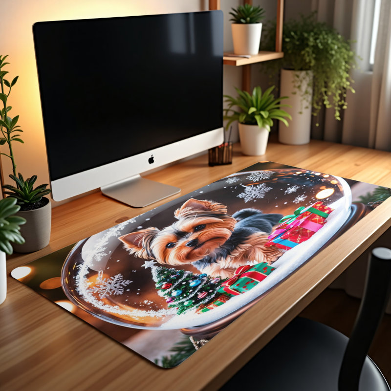 Polyester Desk Pad, 31.5x15.5