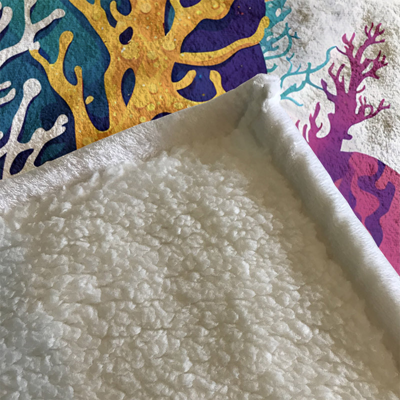 Throw Blanket, 51" W x 60" L