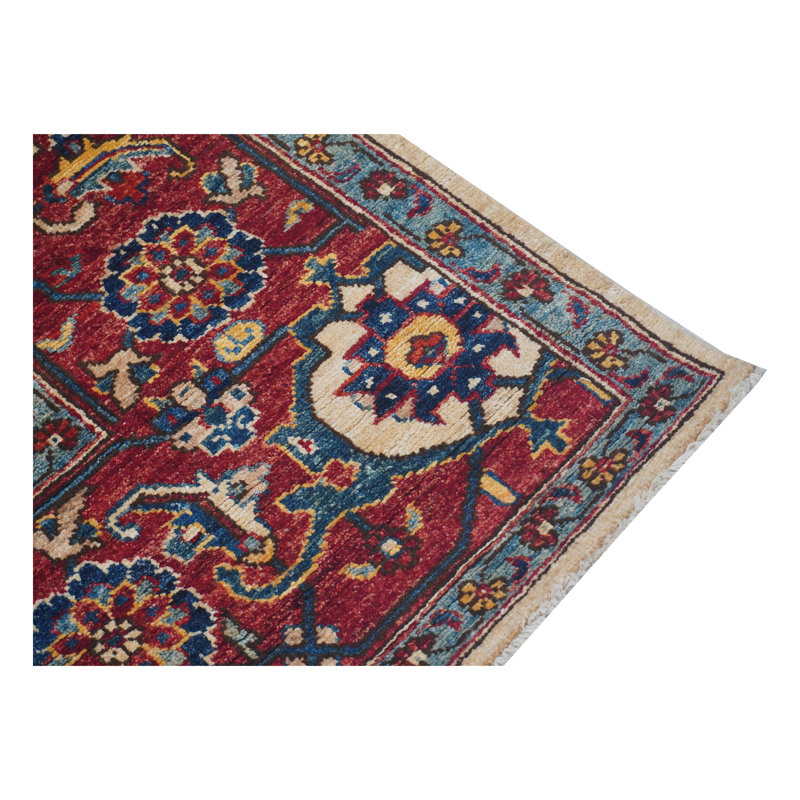 One-of-a-Kind 9'7" X 13'7" Hand Knotted Area Rug