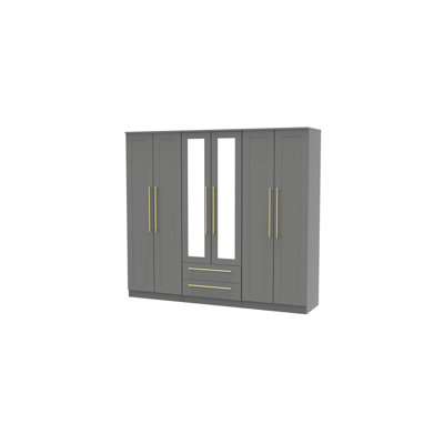 Fully Assembled Emelin Haworth 2 Door Wardrobe