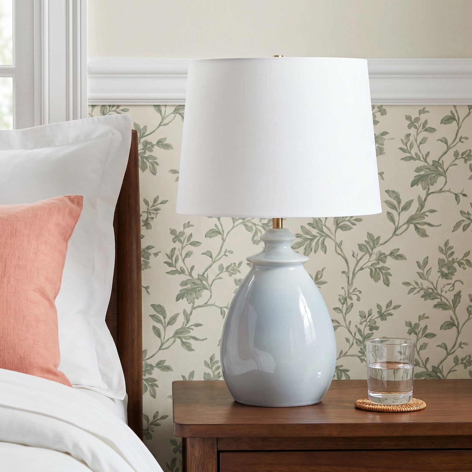 Light Blue Table Lamp