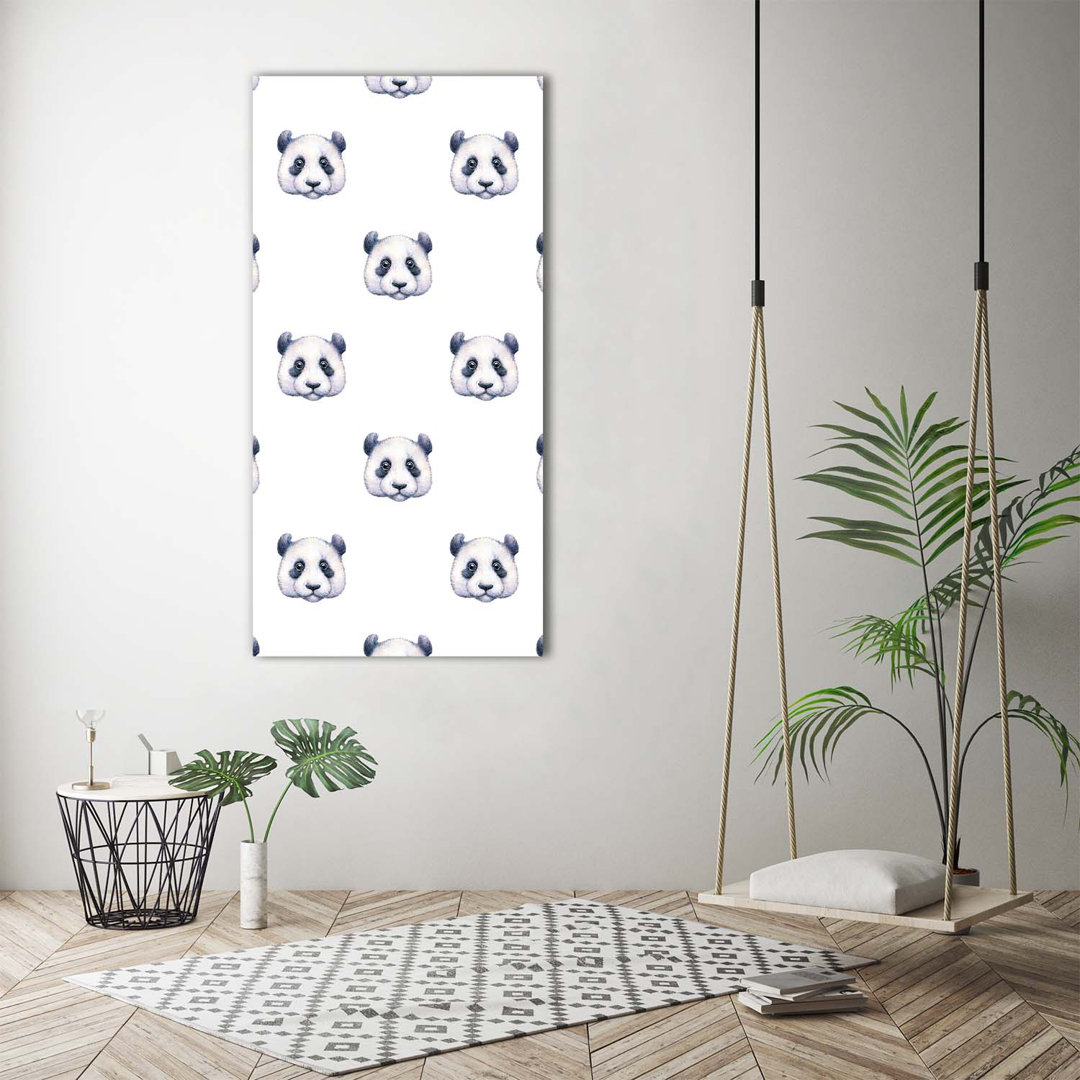 Pandas - Kunstdrucke auf Leinwand - Wrapped Canvas