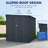 Lean-To Motorcycle Tool Shed