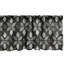 Ensemble de 2 carreaux floraux noirs et gris Ambesonne