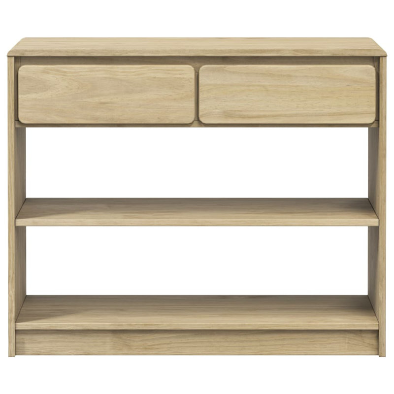 Marleigh 89.5cm Solid Wood Top Console Table