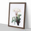 White Crinum Flowers - Picture Frame Art Prints-55612557-55612558