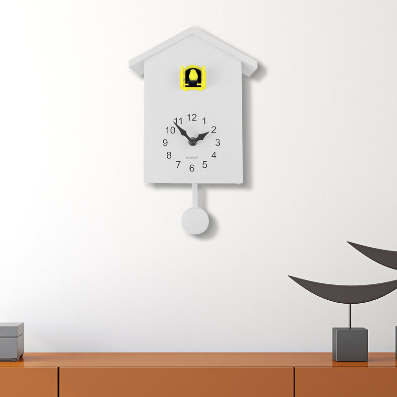 Caenas Wall Clock, Yellow Window