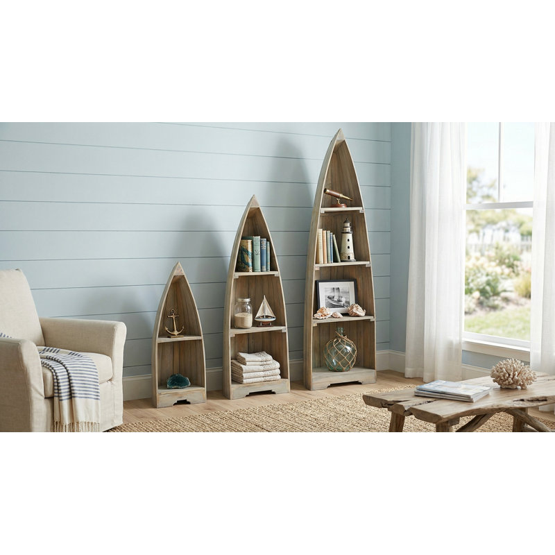 Keasal Bookcase, Light Brown