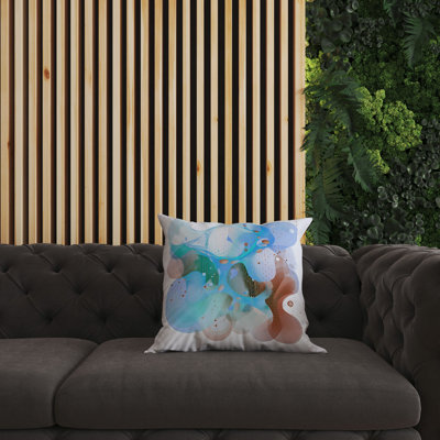 Oreiller réversible Whimsical Waves