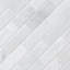 Arabescato Carrara 4 in. x 12 in. Honed Beveled Marble Subway Wall Tile