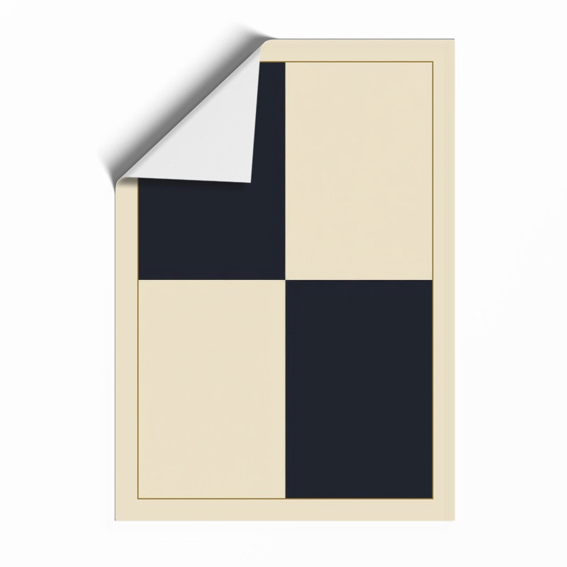 Diagonal Minimalism Minimalist - Print, Unframed, A4 - 29.7 x 21.0 cm