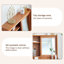 Meuble-lavabo en bois massif 26,77 po-1726986569
