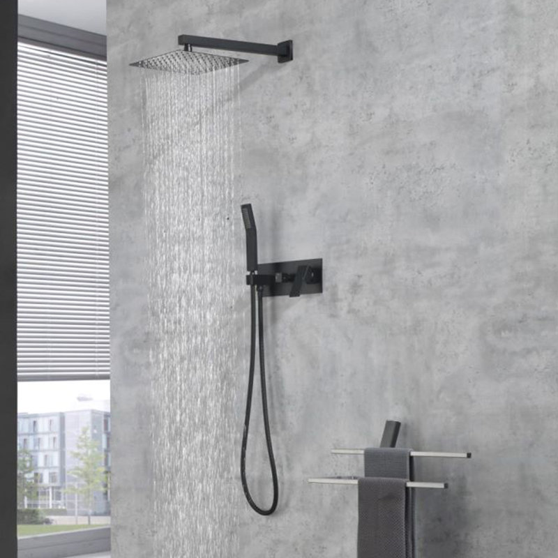 Système de douche complet avec valve brute