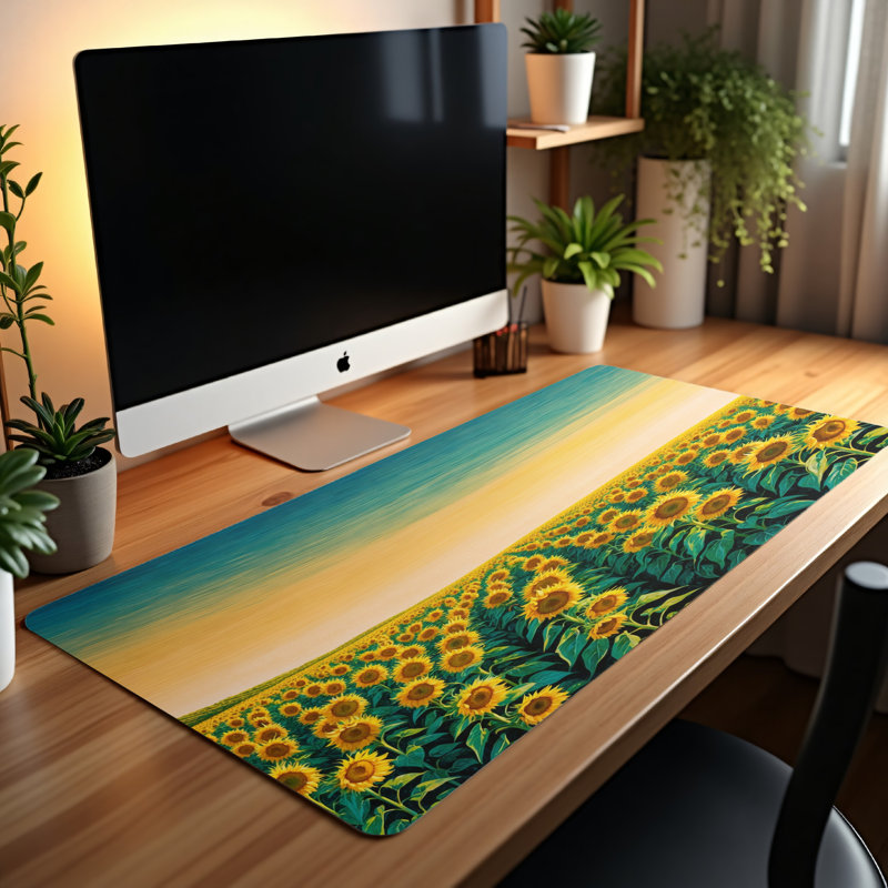 Polyester Desk Pad, 23.6x13.8