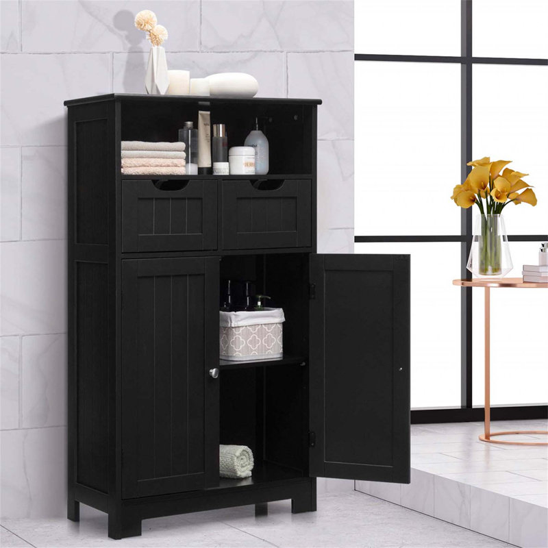 Aloysious Bathroom Cabinet, Black