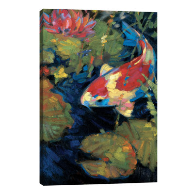 Asian Serenity II 1 Piece Wrapped Canvas Painting