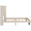 Tête de lit pour grand lit 54 po, beige - Créez un lit élégant et douillet pour une expérience paisible-1739464116-1739464122