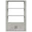Liiam 119.5cm H x 80cm W Standard Bookcase-1723858677