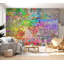 Murale brique arc-en-ciel Dannielynn-611431939
