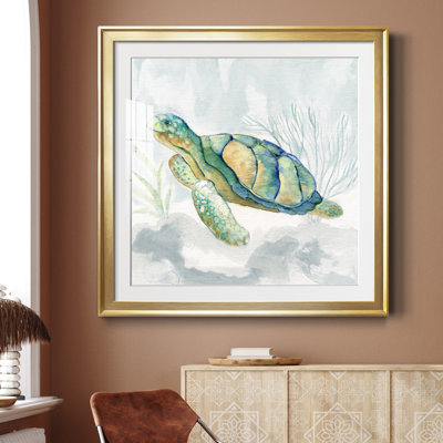 «Riding the Current II» - peinture encadrée
