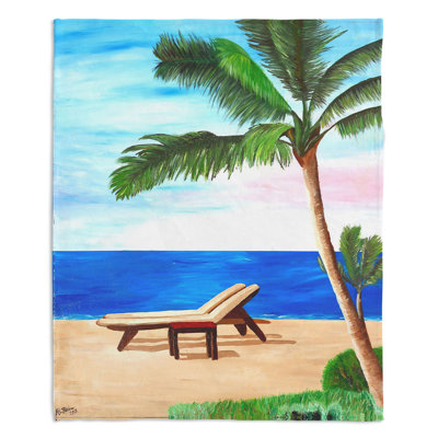  Chaises Strand sur une couverture des Caraïbes
