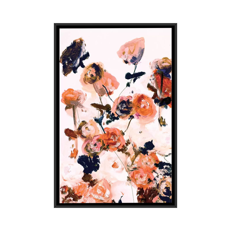 Internal 1 Piece Painting on Canvas, 66.04 cm H x 45.72 cm W, Black Framed Canvas