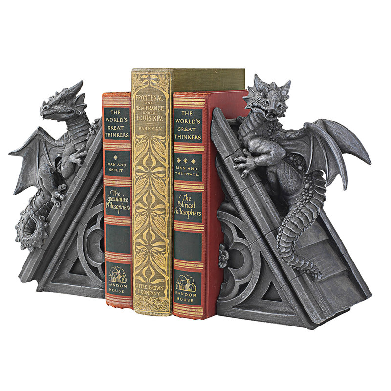 Traditional Resin Bookends