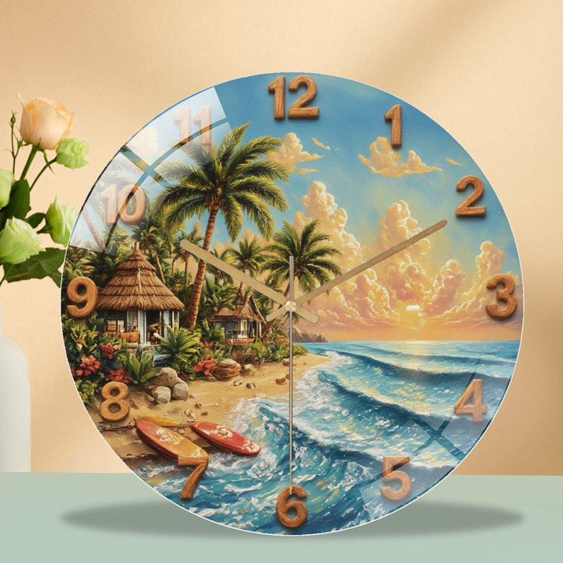 Horloge murale 12 po
