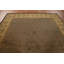 Tapis oriental Agra noir et doré 9 x 12