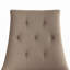 Ensemble de 2 chaises d'appoint Quinley Espresso