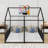 Metal Twin Size House Platform Beds-762287826