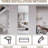 Full Body Round Corner Mirror For Living Room Bedroom Cloakroom Wall Hanging With Hanging Hole High Quality 5Mm Silver Mirror  Explosion-Proof Glass-2115170395
