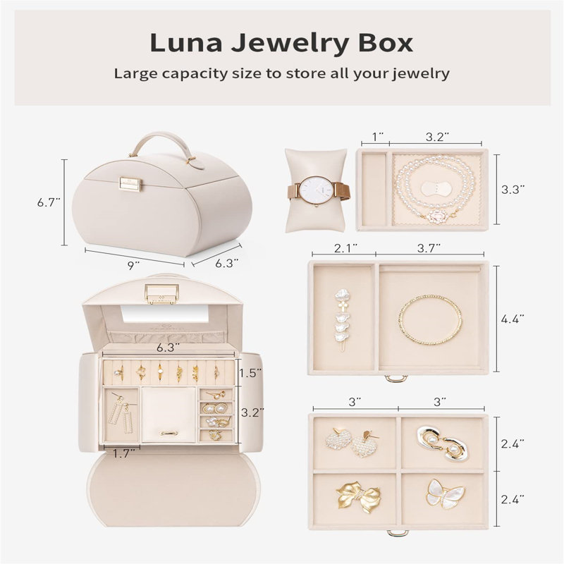Travel Case +, White